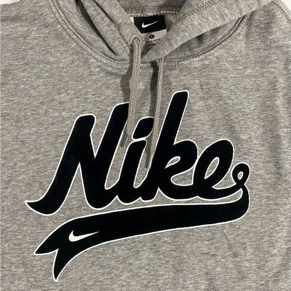Nike Suede Script Pullover hoodie - Picture 2 of 2